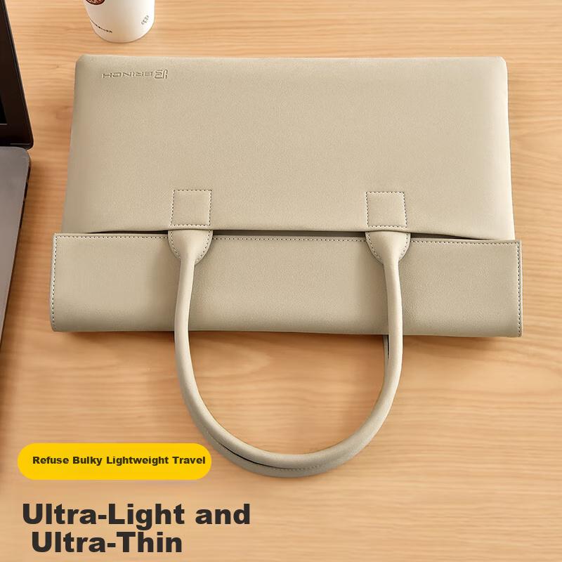 BRINCH Laptop Bag for Women, 14/15 Inch Handheld Commuter Business Laptop Bag, Suitable for Apple And Huawei Laptops