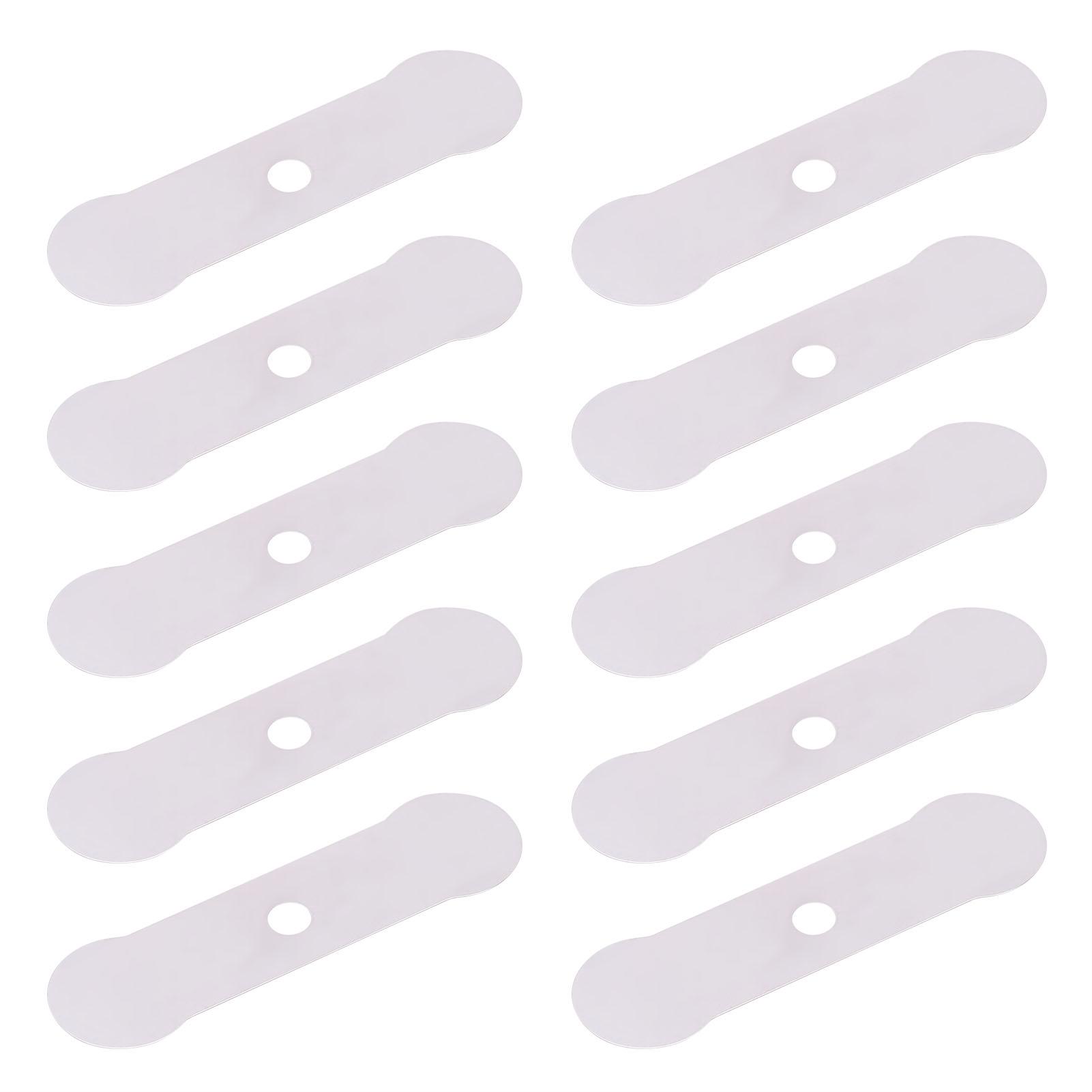 

10Pcs Valve Plate Air Compressor Silent OilFree Machine Aluminum Accessories Replacement(Long Valve