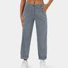 Women's Casual Button Pocket Corduroy Straight-leg Pants
