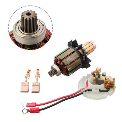 Armature Carbon Brush Holder Rotor Carbon Brush Kit 619263-3 For MAKITA DDF456, DHP456, BDF456, BHP456