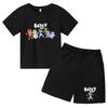 Popular Cartoon Cattle Dog Print Years 3D Print Children Clothes Shorts Sets