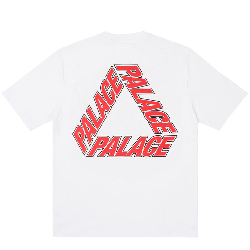 Palace P-3 Outline T-Shirt White Unisex Tops P26TS196