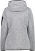 Куртка CMP Woman Fleece Jacket Fix Hood (3H19826) серый/лимон