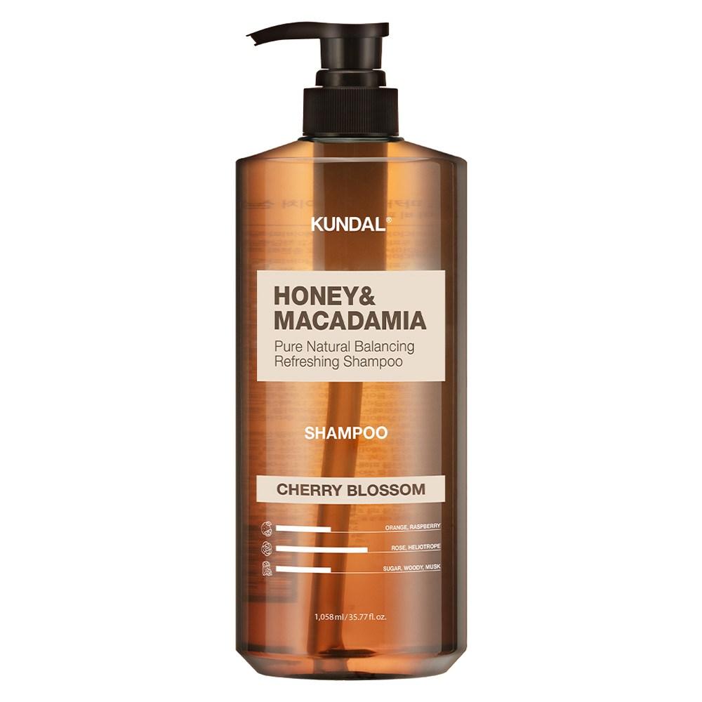 Kundal Honey & Macadamia Shampoo Nature Cherry Blossom 1.058L 1 pcs