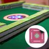 Mahjong-Tischmatte, Poker, Domino, Mahjong-Kacheln, Kartenbrettspiel, rutschfest, Geräuschreduzierung, quadratische Mah-Jongg-Tischdecke, Spielmatte