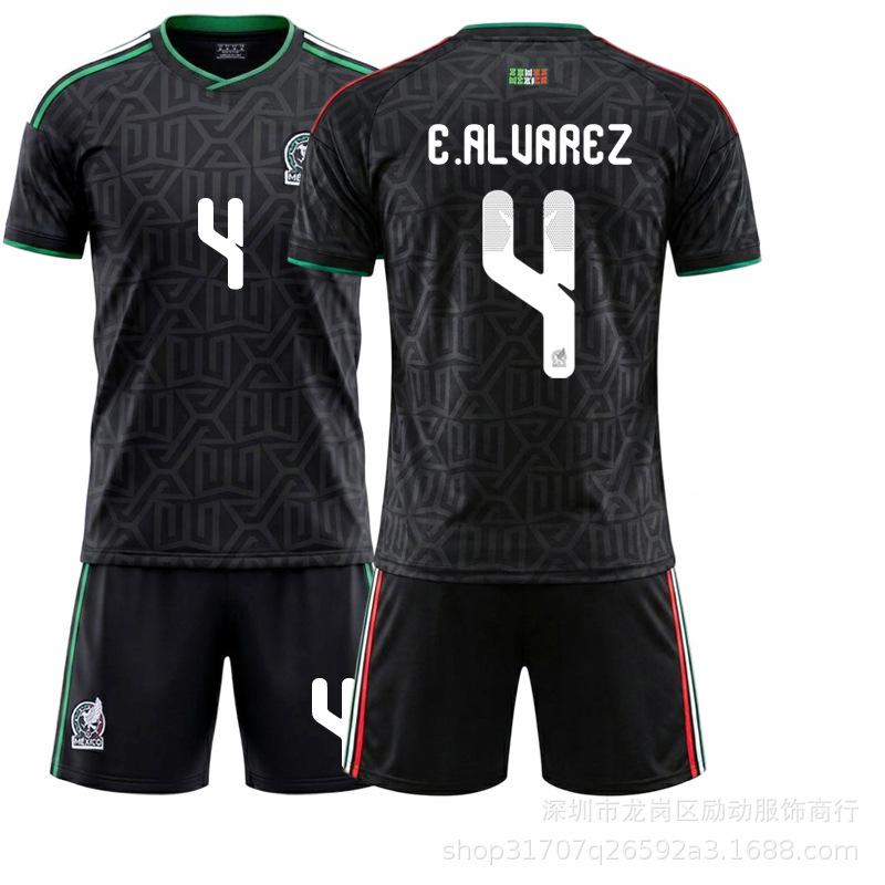 Football jersey No. 14 jersey white 9 Raul 22 Lozeno 2526 World Cup Mexico II away special edition #16