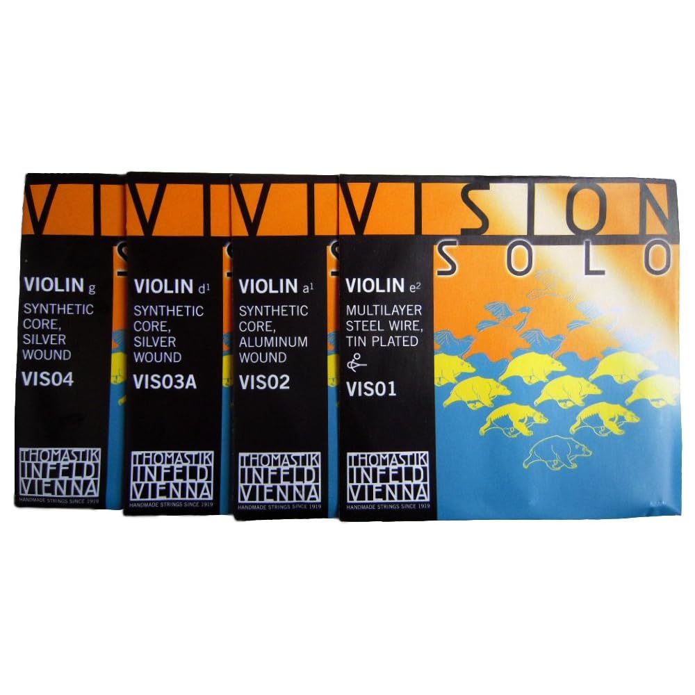 Thomastik Vision Violin Strings E A D G Set 4/4 Size 4 Strings