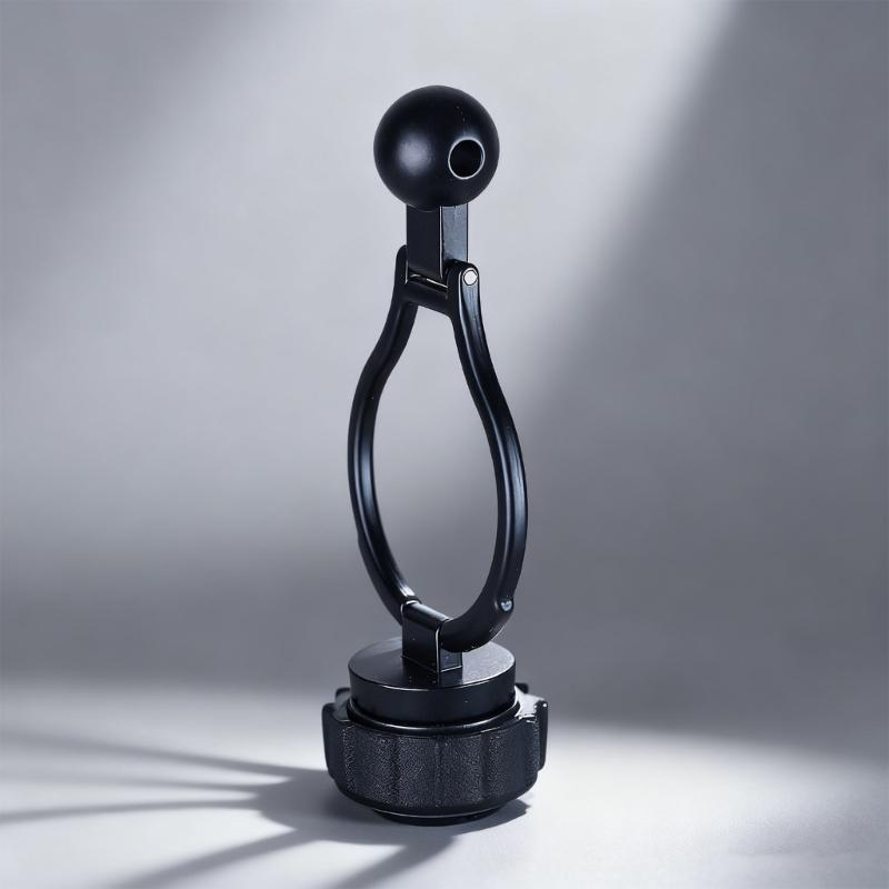 17mm Ball Head Extension Rod for Desktop Tablet Holders Magnetic Phone Mounts 360 Degree Rotating Aluminum Extender Arm