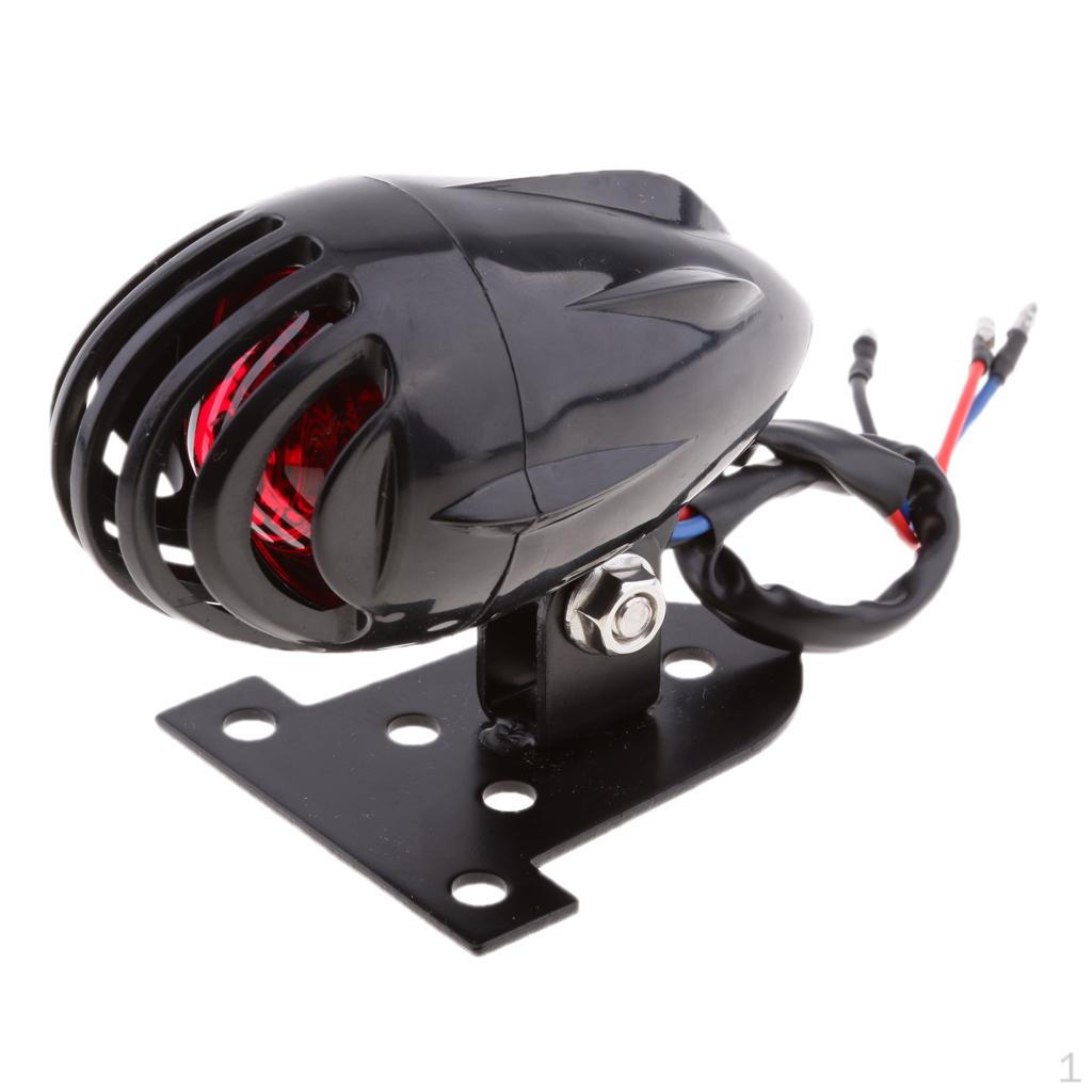 

Lamp with Grille for Bobber Chopper Motorcycle чорний