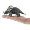 English Details Dinosaur Model Toys Morinda Spiny Shield Ceratops Solid Plastic Ornament