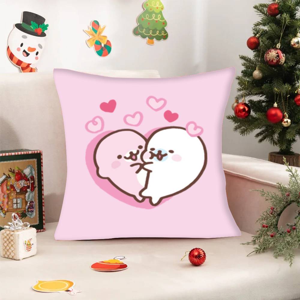 Pillowcases cushion covers living room sofas home decor gifts Anime M-Mamegoma Kawaii  cute