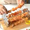 Detachable Design Rotating Barbecue Grill Heat-Resistant BBQ Rotating Cage  Air Fryer Accessories