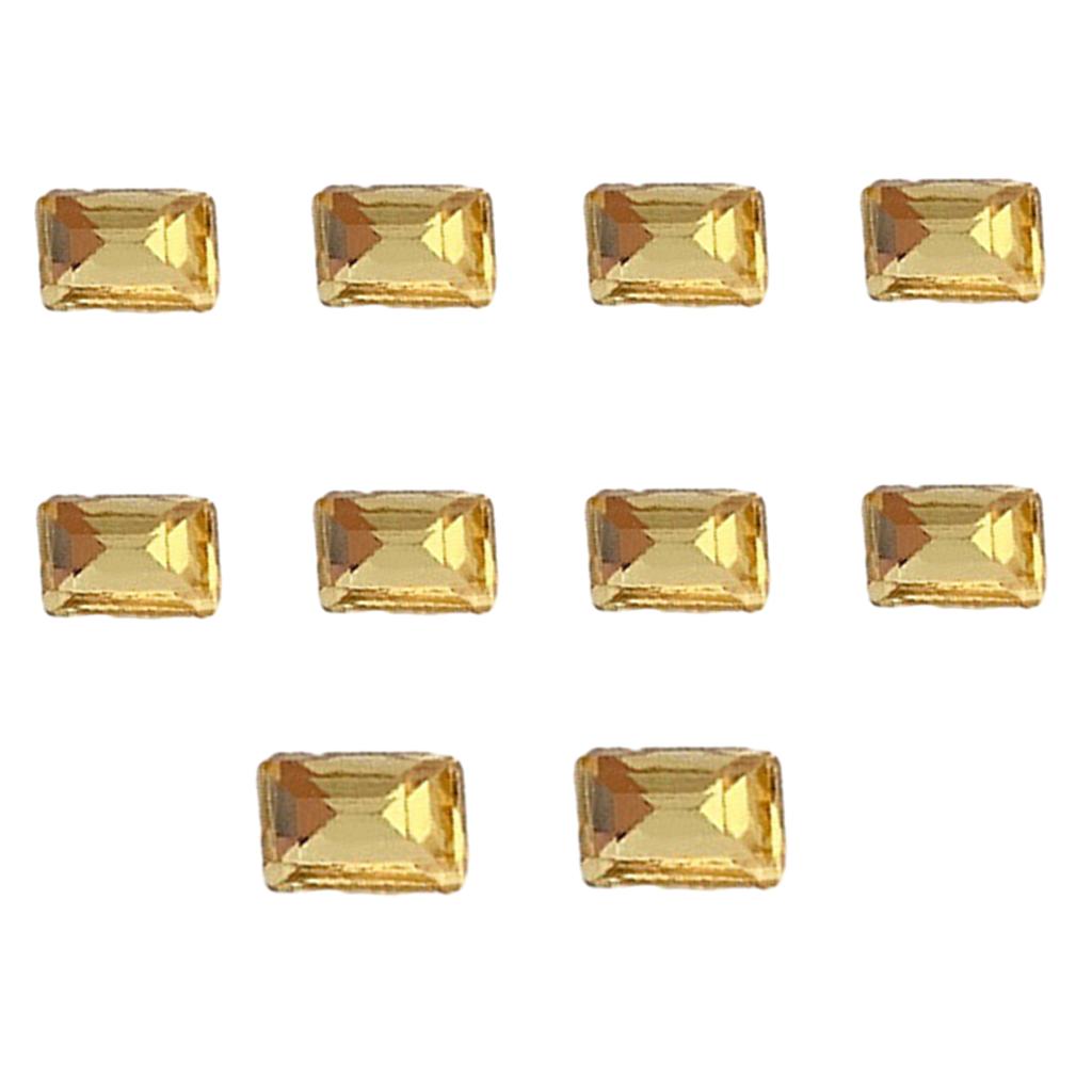 10 ks špičaté kamínky na nehty mini diamantové přívěsky na nehty 3D křišťálové drahokamy šperky DIY manikúra zdobení nehtů