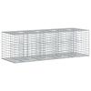 Gabion Raised Bed Silver