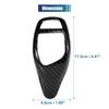 X AUTOHAUX Car ABS Gear Shift Knob Panel Cover Carbon Fiber Pattern Sticker for BMW F20 F30