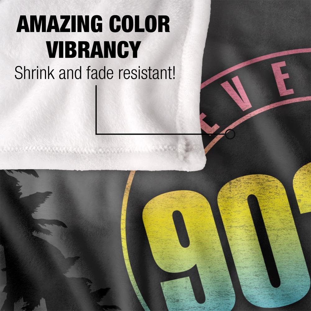 90210 Beverly Hills Seidige Palme Superweiche Decke