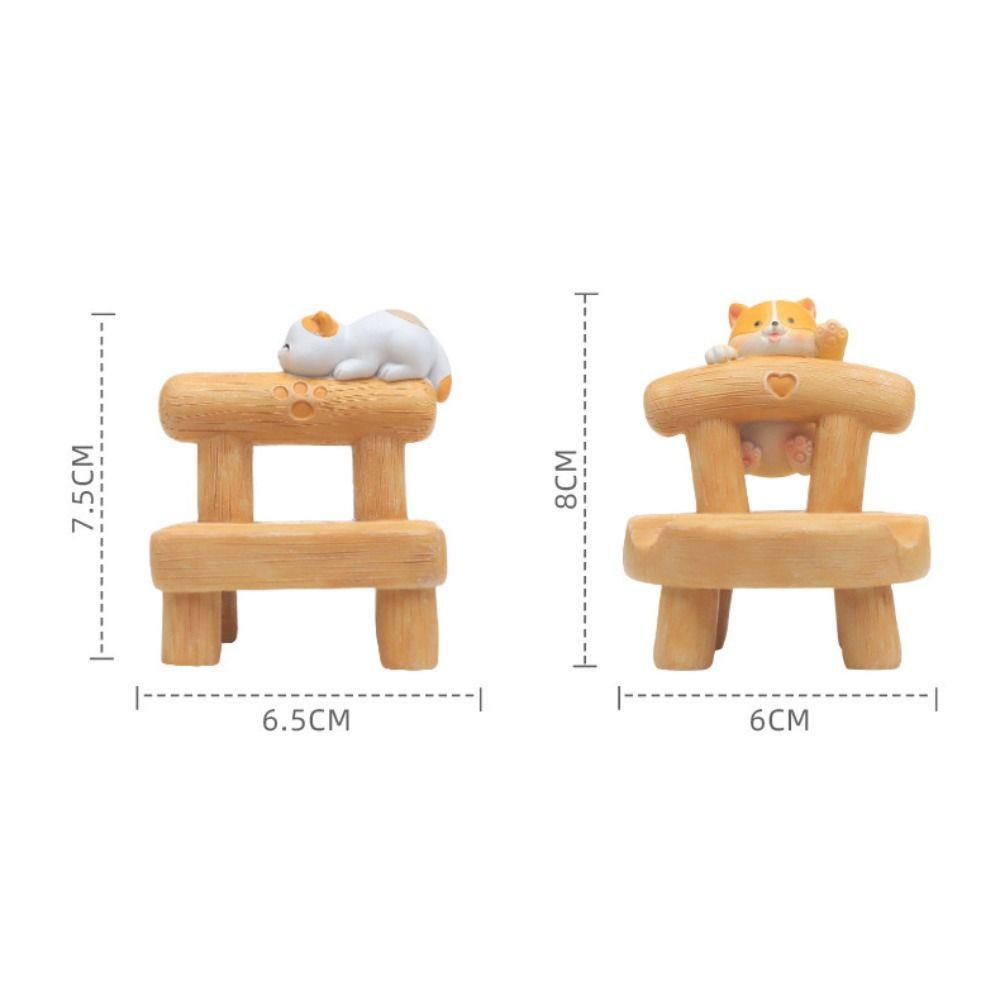 Personalized Mobile Phone Stand Cat Mobile Phone Holder Chair Phone Holder  For Phones/Tablet