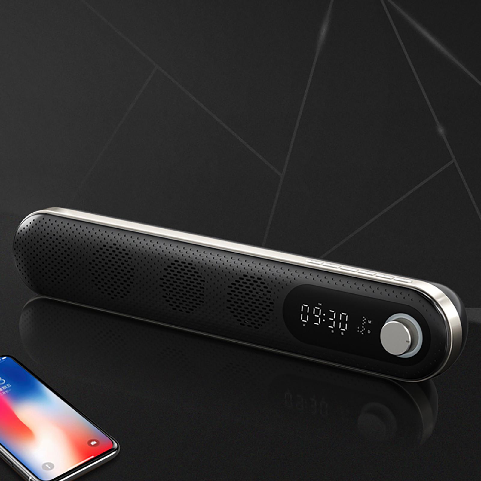 

(SU)Форма полосы на рабочем столе. Беспроводной динамик Bluetooth. Звук будильника.
