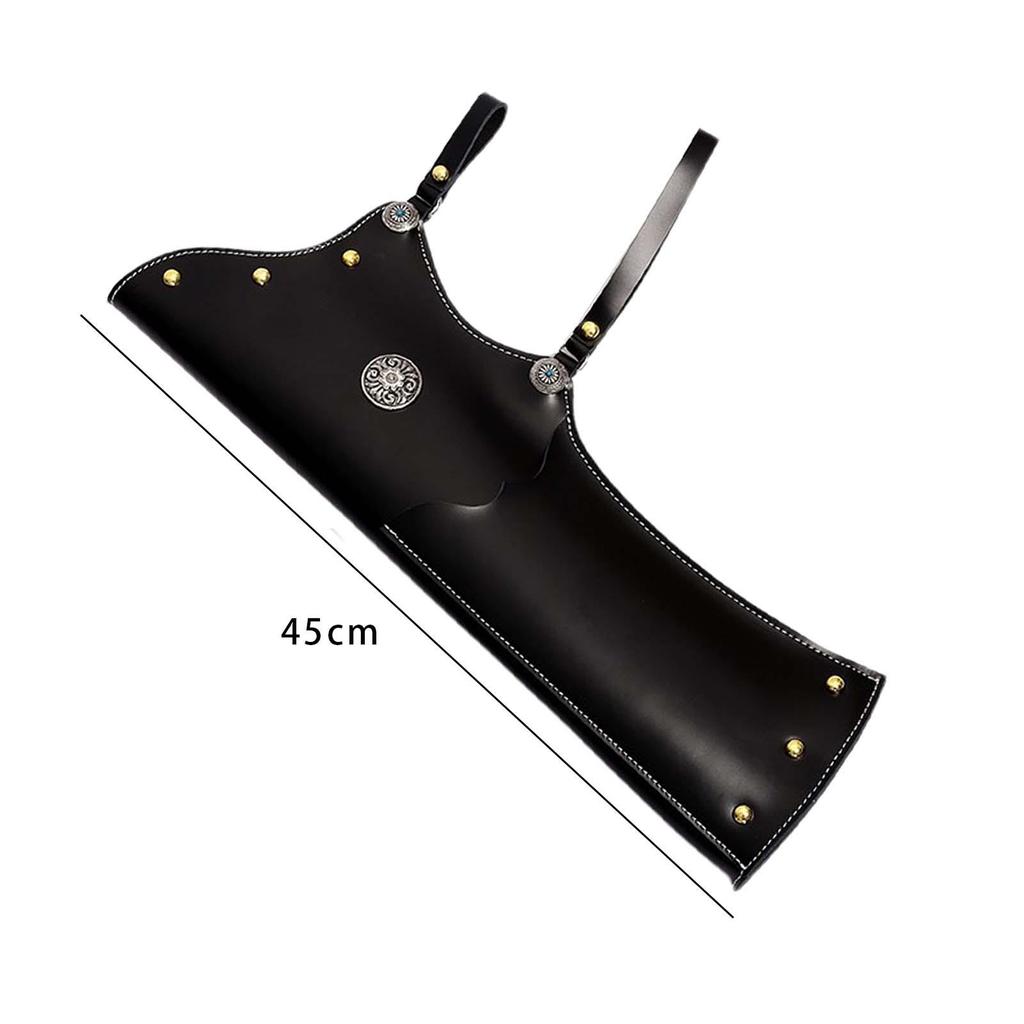 Arrow Archery Quiver Holder PU Leather Hip Bag Pouch Hanging Pot Waist for