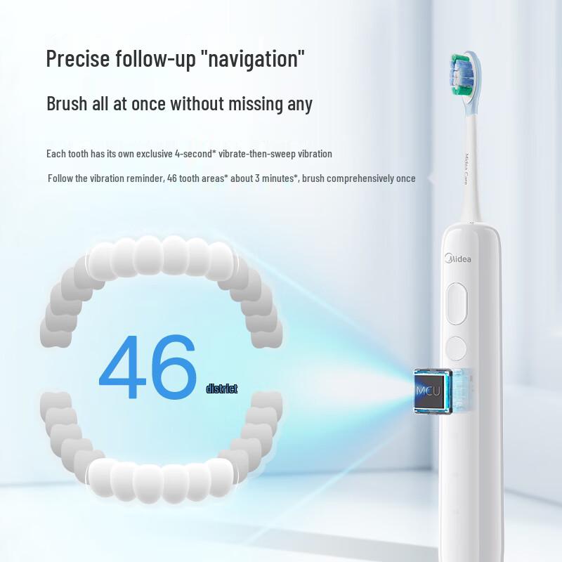 Midea YM502 Smart Sonic Electric Toothbrush CN plug (adapter included)