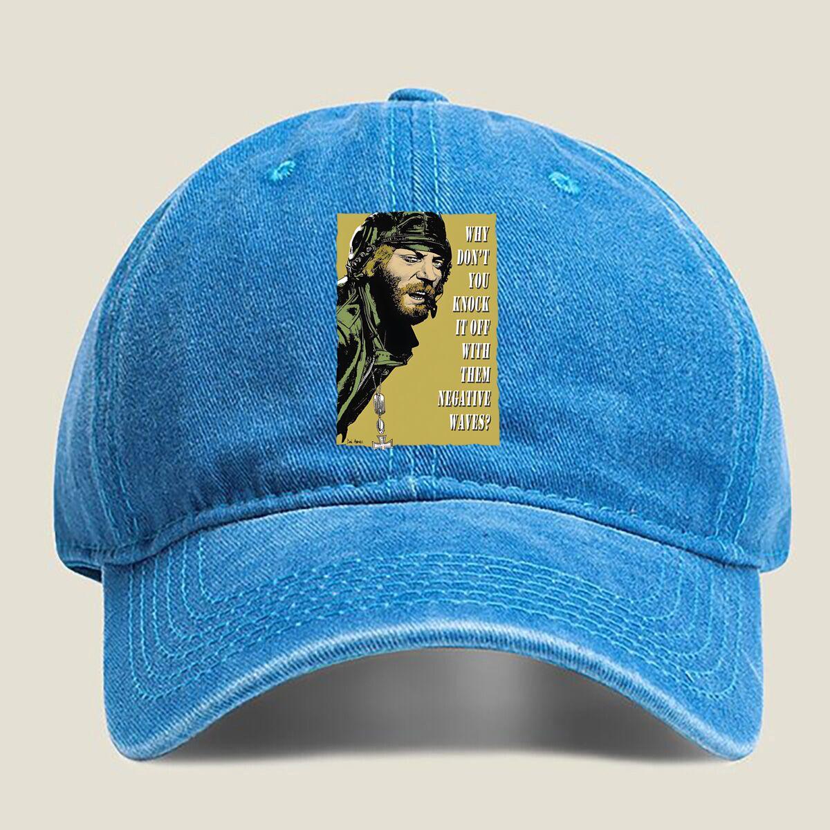 

Retro Quote Poster Graphic Fashion Washed Baseball Cap Outdoor For Womens Unisex Female Beach Dad Hat Hip Hop One Size озеро синього кольору