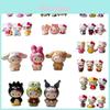 Rozkošných 6ks Hello Kitty Kuromi Sanrio Roztomilých Panenek Příslušenství Pro Sběratele