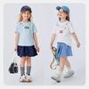 Minibala Girls' Necklace Print Quick-Dry T-Shirt