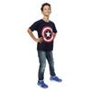 Captain America Boys Distressed Shield T-Shirt