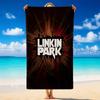 Linkin Park Print Microfiber Beach Towel Sand?Resistant Lightweight Towel For Swimming Outdoor Travel Use