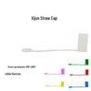 Detachable Silicone Straw Caps: Food Grade, Fits 8MM & 10MM, Dust Cover Included