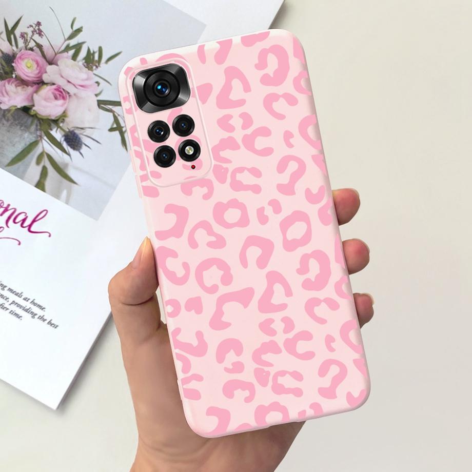 Für Xiaomi Redmi Note 11 4G Hülle Weiches Flüssigsilikon Süße Katze Schöner Stoßfänger Fundas Für Xiaomi Redmi Note 11 Pro Note11s 4G 5G
