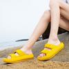 Women's Thick-Soled 4cm Platform Slippers Summer New Non-Slip Casual Beach Sandals Outdoor Indoor Comfortable Buckle Slides