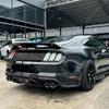 For Ford Mustang Gt 2015 2016 2017 2018 2019 2020 2021 2022 2023 Real Glossy Black Trunk Panel Decklid Trim Cover Body Kit