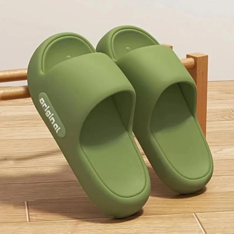 Ladies' Comfortable EVA Slippers - Fashionable Open Toe Indoor and Outdoor Dual Use Home Slippers with Cushioned Bottom and Texture Design