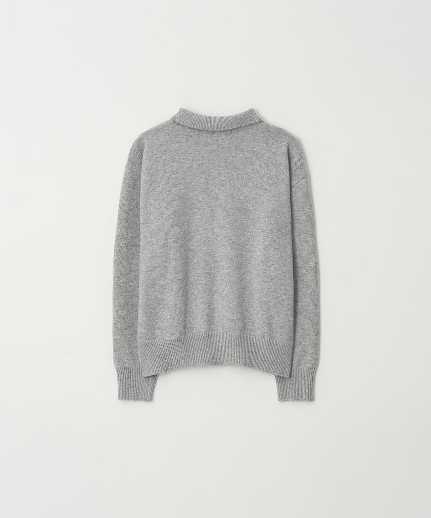 Peullojeulum Misty Collar Knit Gray