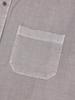 PSSHOPPER Pigment High-Density Damaged Shirt [Ash Brown]