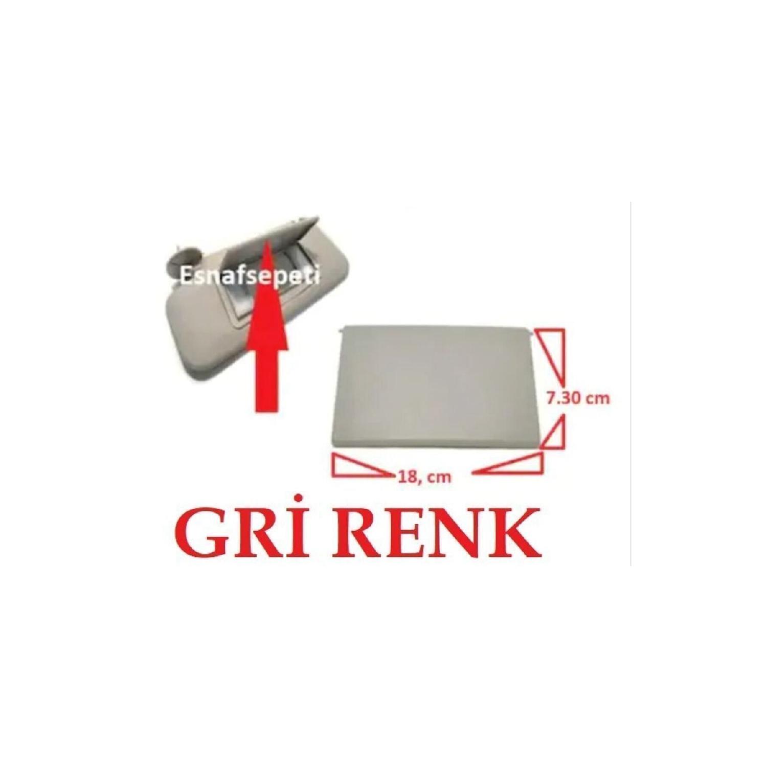 

Чехол на зеркало для макияжа Astra J Sun Visor, серый цвет1437221