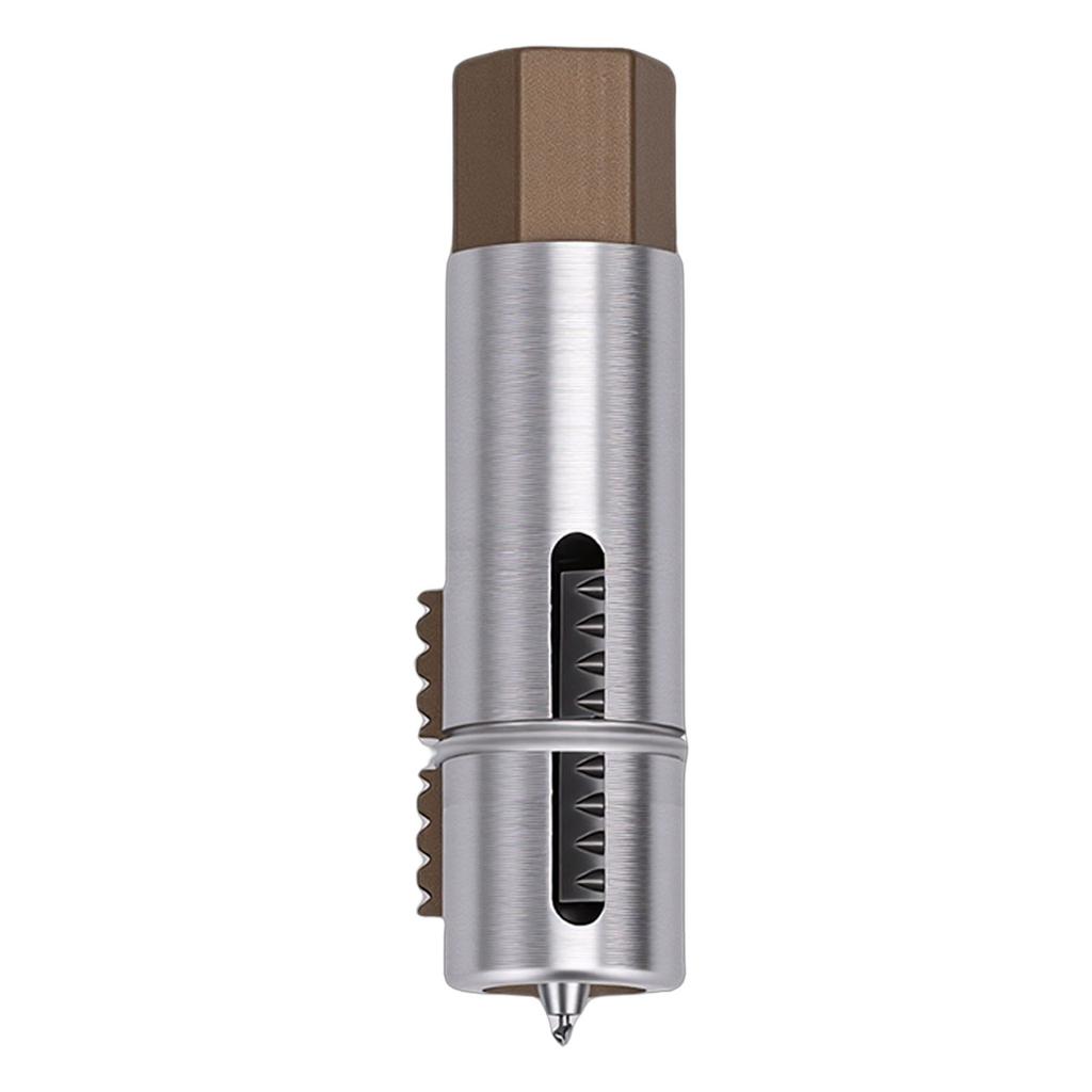 Pipe Thread Extractor 12mm High Strength 45# Steel Dual Diameter Spiral Design with Hex Wrench for Faucet Valve Repair Home Maintenance