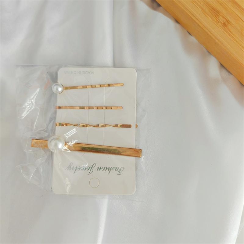 

Набор жемчужных заколок Корейский темперамент Сладкая красота Сетевой красный INS Супер бессмертный ЗАЖИМ боковой Лю Хай D135