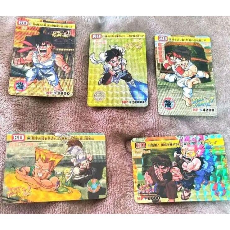 [Rare] Street Fighter 2 cards bulk sale