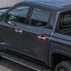 ABS Glossy Black Door Bowl Sticker Trim Cover For Mitsubishi L200 Triton 2024-25