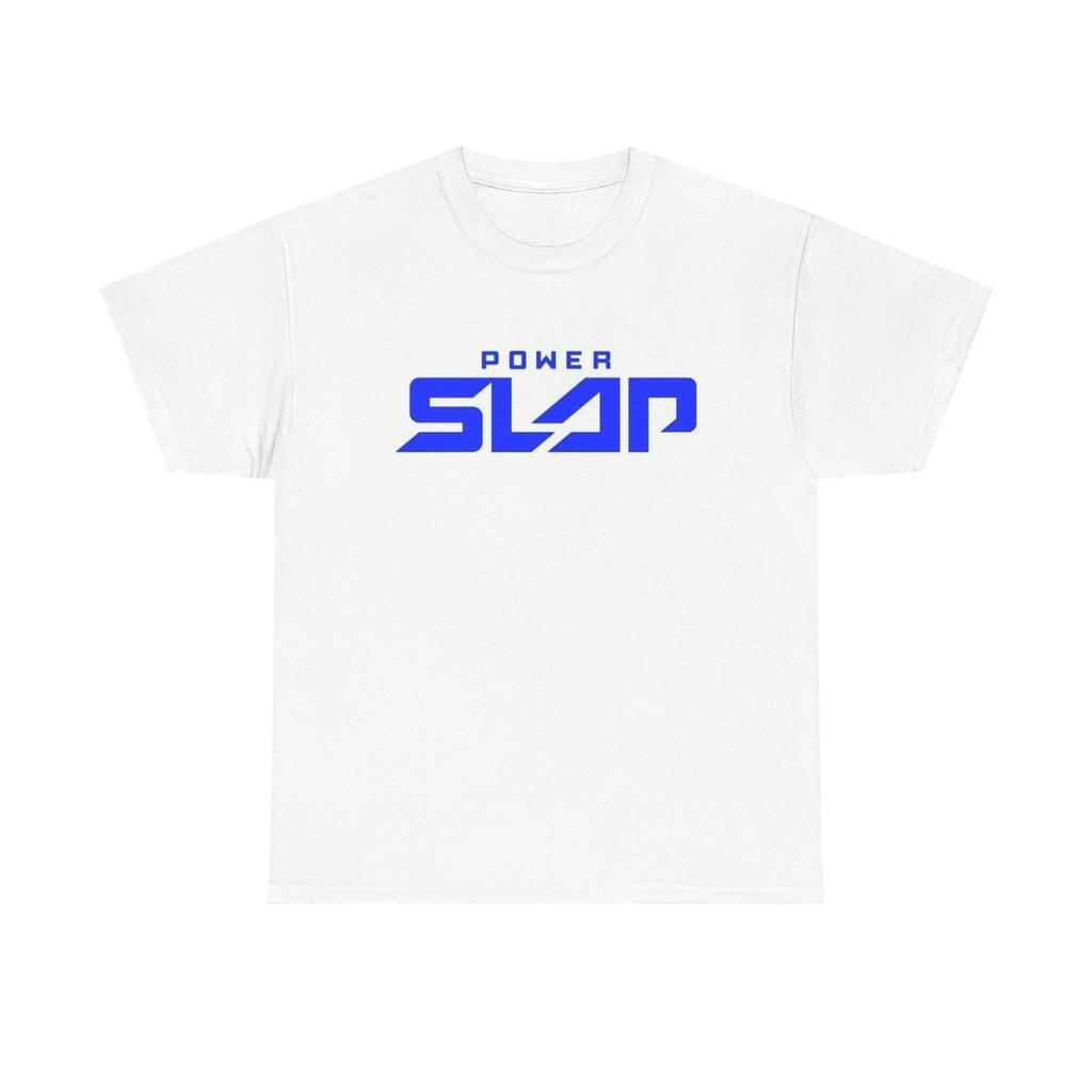 Men's and Women's T-shirts Power slap ufc mma boxing graphic tee Nelk boys vegas Unisex Heavy Cotton Tee