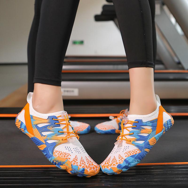 Barefoot shoes indoor sports shoes soft sole jumping yoga shoes comprehensive training treadmill fitness shoes