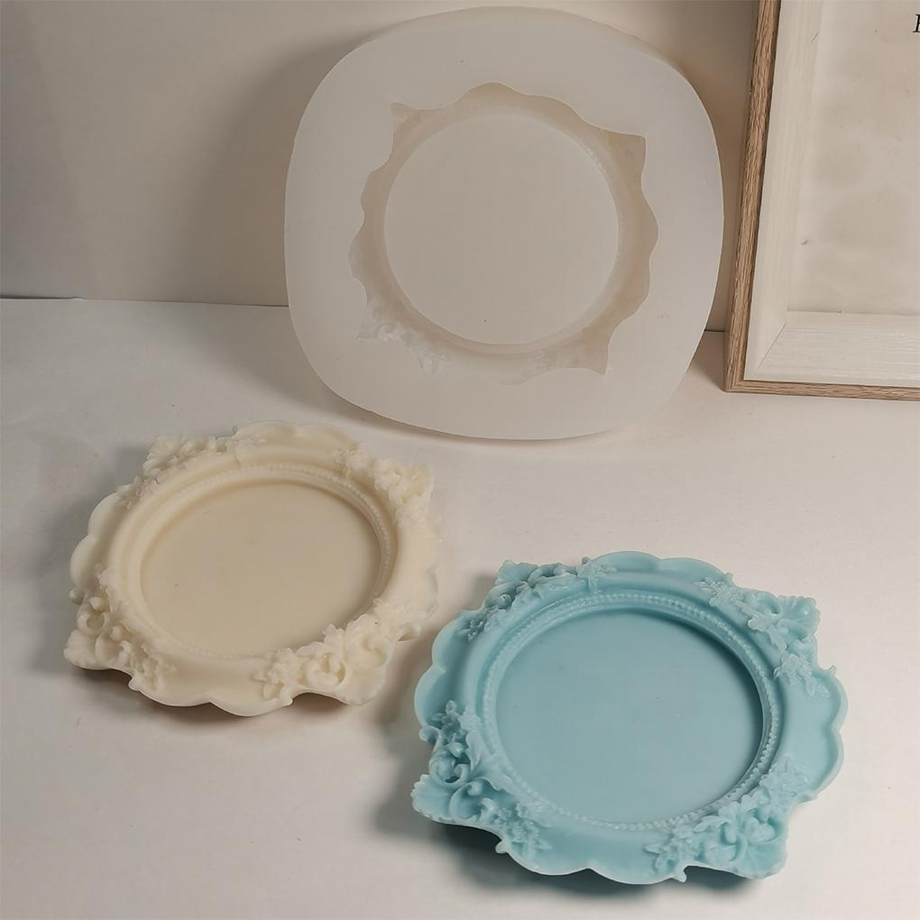 Forma na svíčku Miska DIY Řemeslo Silikonová forma Ruční práce Nepřilnavé formy Řemeslný doplněk pro Pryskyřici Hlínu Cement Sádru