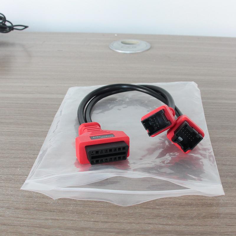 FCA Programming Cable 12+8 for Chrysler Security Gateway Module OBD2 Scanner Universal Adapter Cable Used With Autel Launch