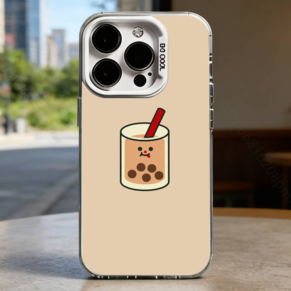 

Kawaii Food Character Series Case for iPhone17 16 15 14 13 12 11 Pro Max Plus Air 16E X XR XS Max Hard Shockproof Bumper Cover iPhone17
