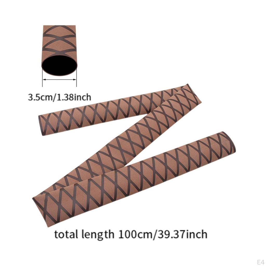 Heat Shrink Hose, Shrinkable Cover Not -Lip 1.7: 1 Ratio for Paddle Handles Fishing Rods