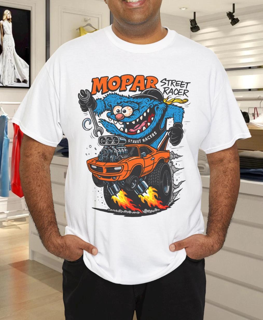Mopar Street Racer Cotton Unisex T-Shirt M