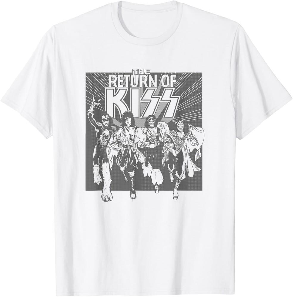 

KISS - Return of KISS Black & White T-Shirt 2XL