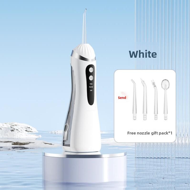High pressure electric tooth flusher portable tooth washer